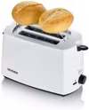 Severin automatisk brödrost AT 2286 (vit/svart, 700 watt)