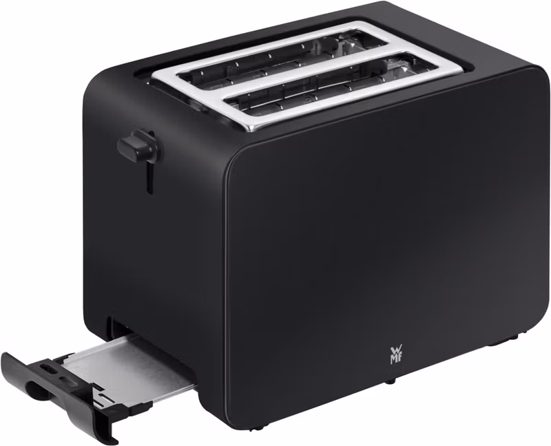 WMF Stelio 0414210071 brödrost, 2 skivor, 1050 W, svart