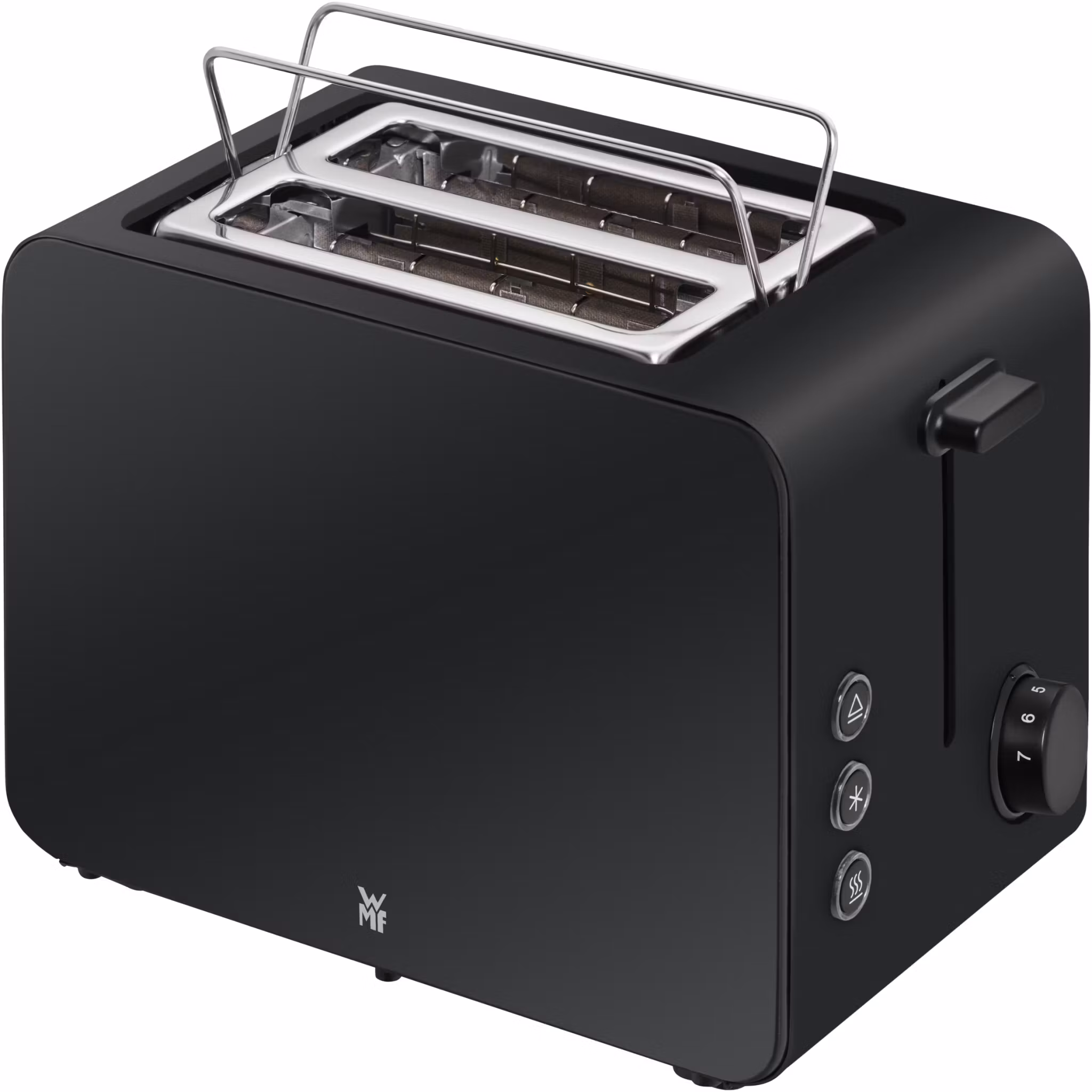 WMF Stelio 0414210071 brödrost, 2 skivor, 1050 W, svart