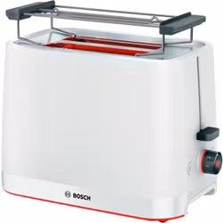 Bosch kompakt brödrost MyMoment TAT3M121 (vit, 950 watt, för 2 skivor bröd)