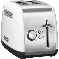 KitchenAid 5KMT2115EWH brödrost 2 skivor 1100 W rostfritt stål, vit