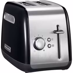 KitchenAid 5KMT2115EOB brödrost 2 skivor 1100 W svart, rostfritt stål