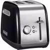 KitchenAid 5KMT2115EOB brödrost 2 skivor 1100 W svart, rostfritt stål