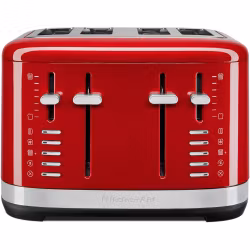 KitchenAid 5KMT4109EER brödrost 4 skivor 1640 W röd, rostfritt stål