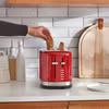 KitchenAid 5KMT2109EER brödrost 2 skivor 980 W svart, röd, rostfritt stål