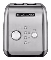 KitchenAid 5KMT221ESX brödrost 2 skivor 1100 W rostfritt stål