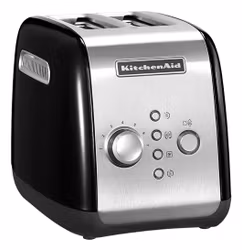 KitchenAid 5KMT221EOB 7 2 skivor 1100 W Svart, Rostfritt stål