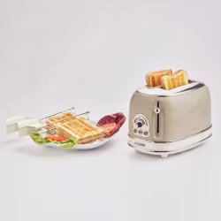 Ariete 0155/03 6 2 skivor 810 W Beige