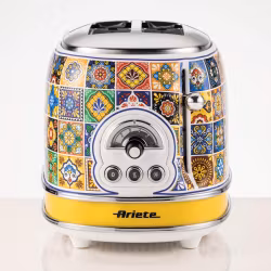 Ariete 0155/0P brödrost 2 skivor 810 W blå, gul
