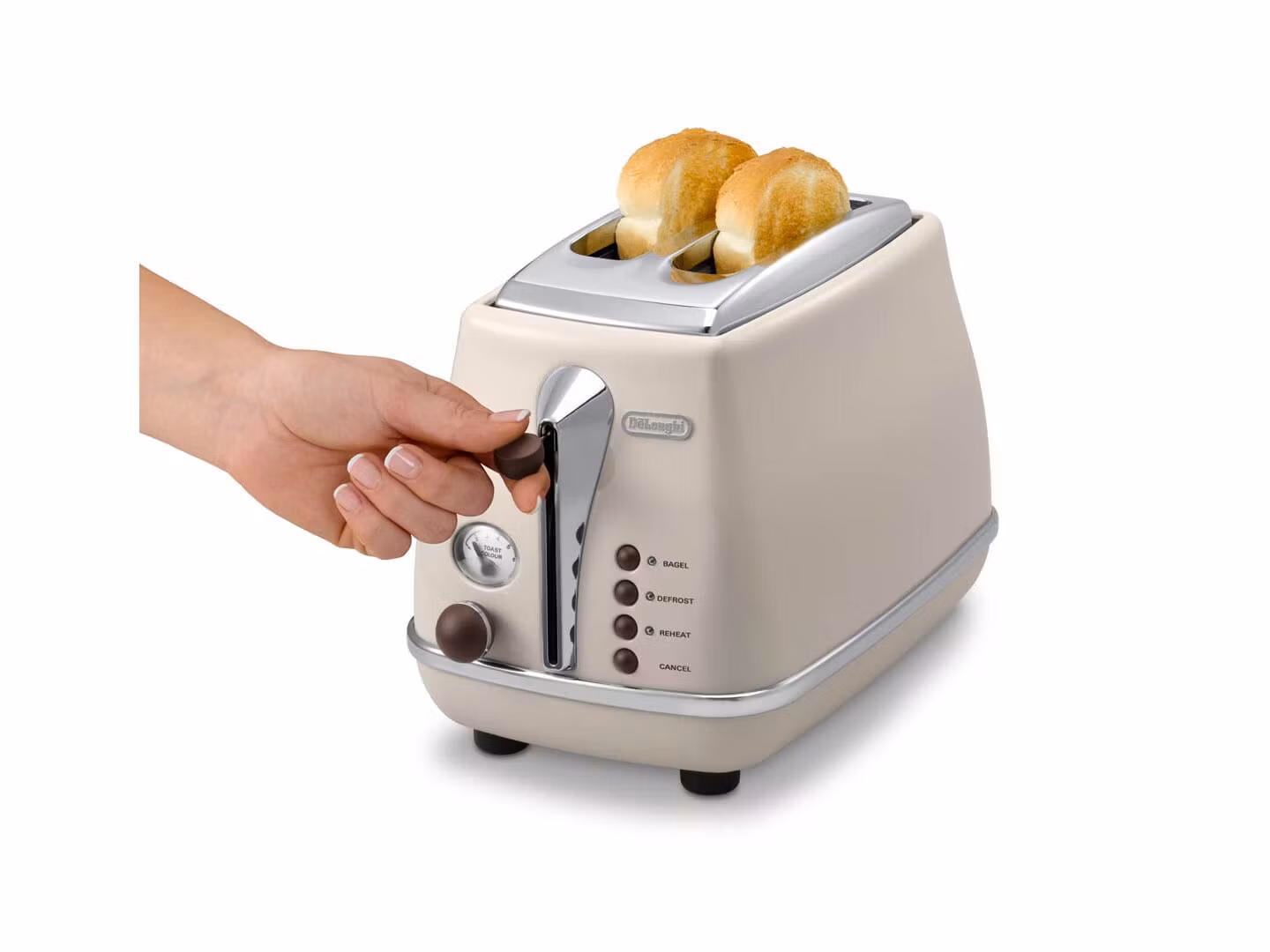 De’Longhi 2103.BG 2 skivor 900 W Beige