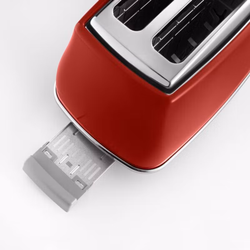 De’Longhi Icona Capitals 6 2-skivors brödrost 900 W Röd