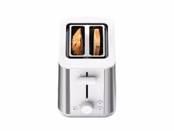 Braun HT 1510 8 brödrost 2 skivor 900 W rostfritt stål, vit