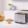 Braun HT101BI-HT1510BK brödrost 2 skivor 900 W svart, rostfritt stål
