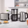Braun HT101BI-HT1510BK brödrost 2 skivor 900 W svart, rostfritt stål