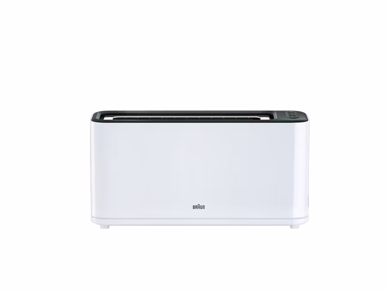 Braun HT3100WH brödrost 1 skiva 1000 W svart, vit