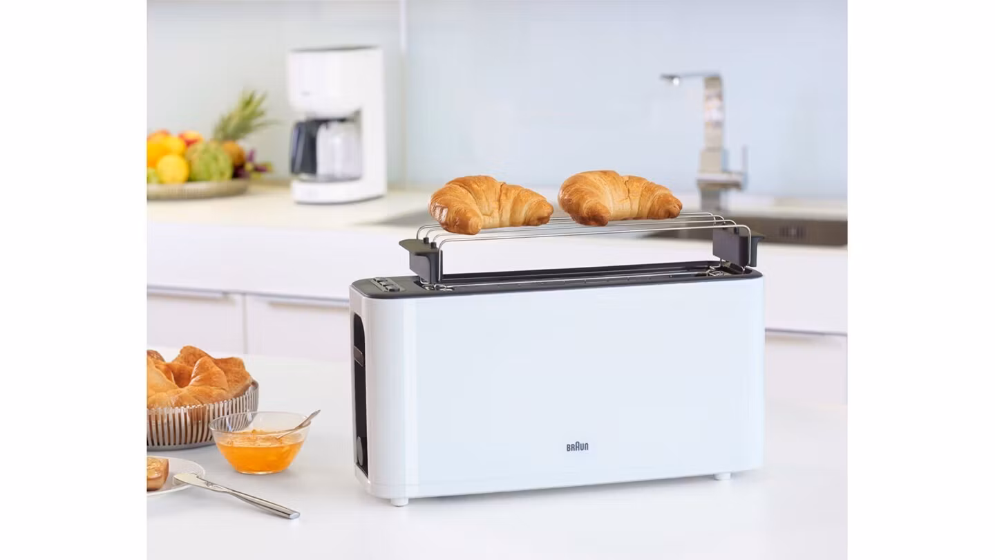 Braun HT 3110 Vit 7 1 skiva(or) 1000 W