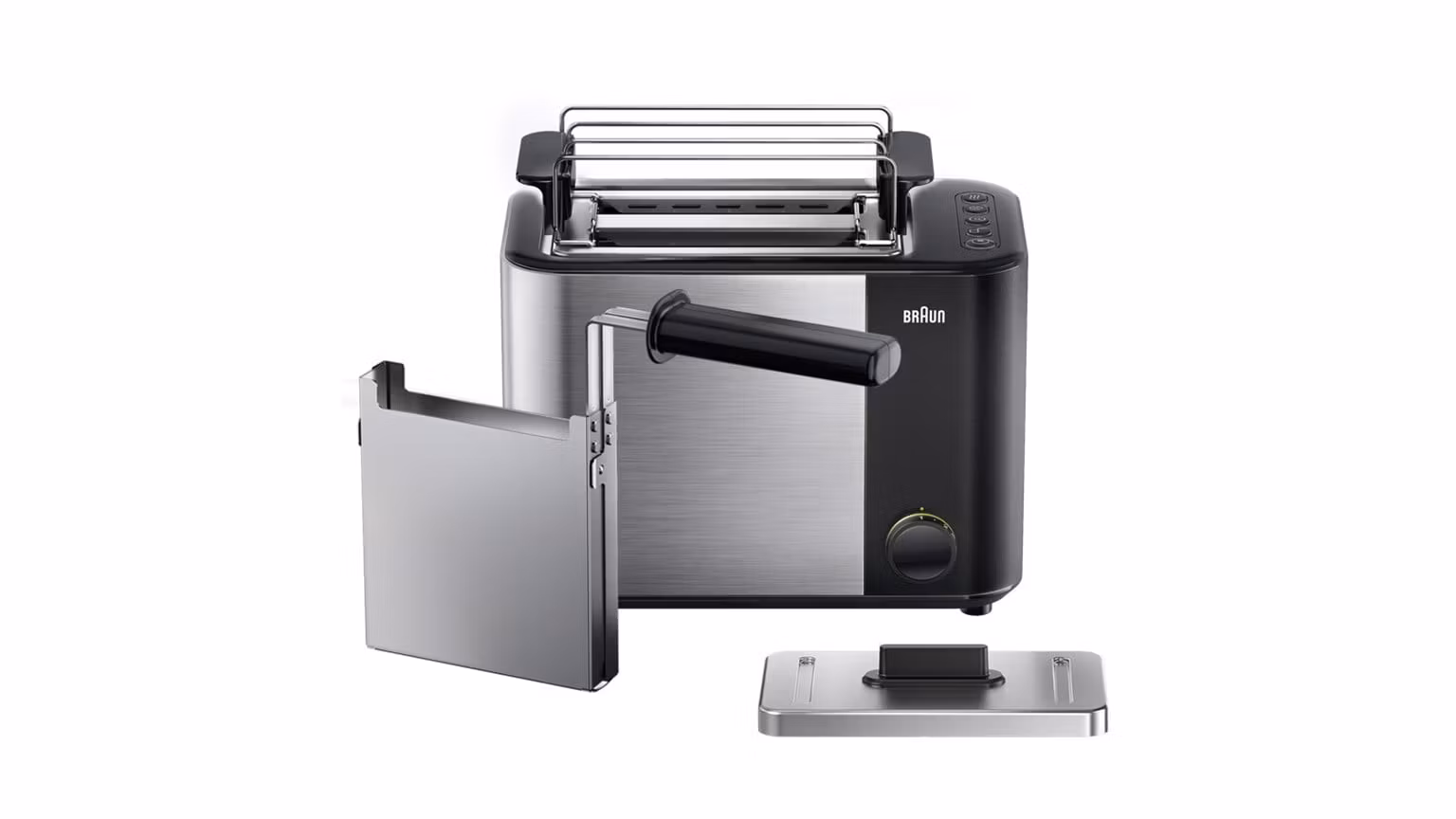 Braun HT 5015 BK 13 brödrost 2 skivor 1000 W svart