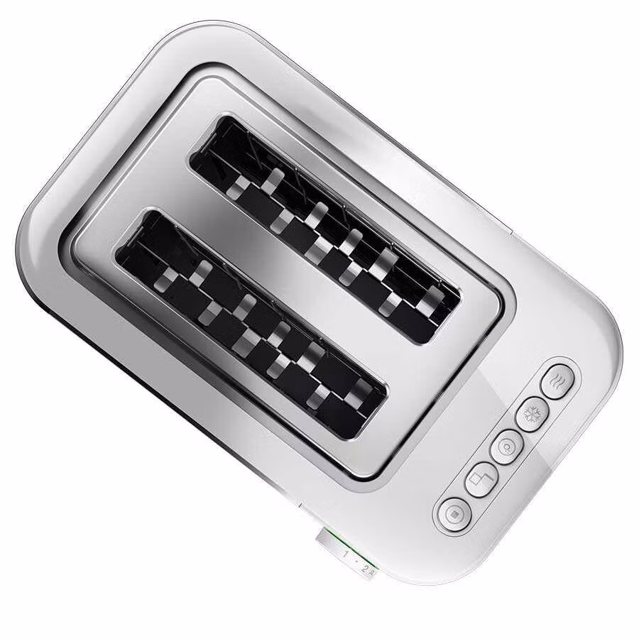 Braun GRILLE-PAIN HT5015WH 13 brödrost 2 skivor 1000 W Grå, Vit