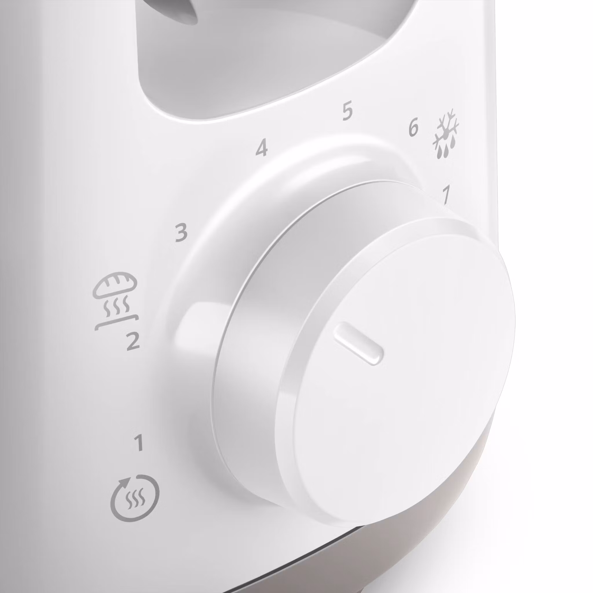 Philips Daily Collection HD2590/00 brödrost 8 rostningsnivåer 1 skiva 950 W