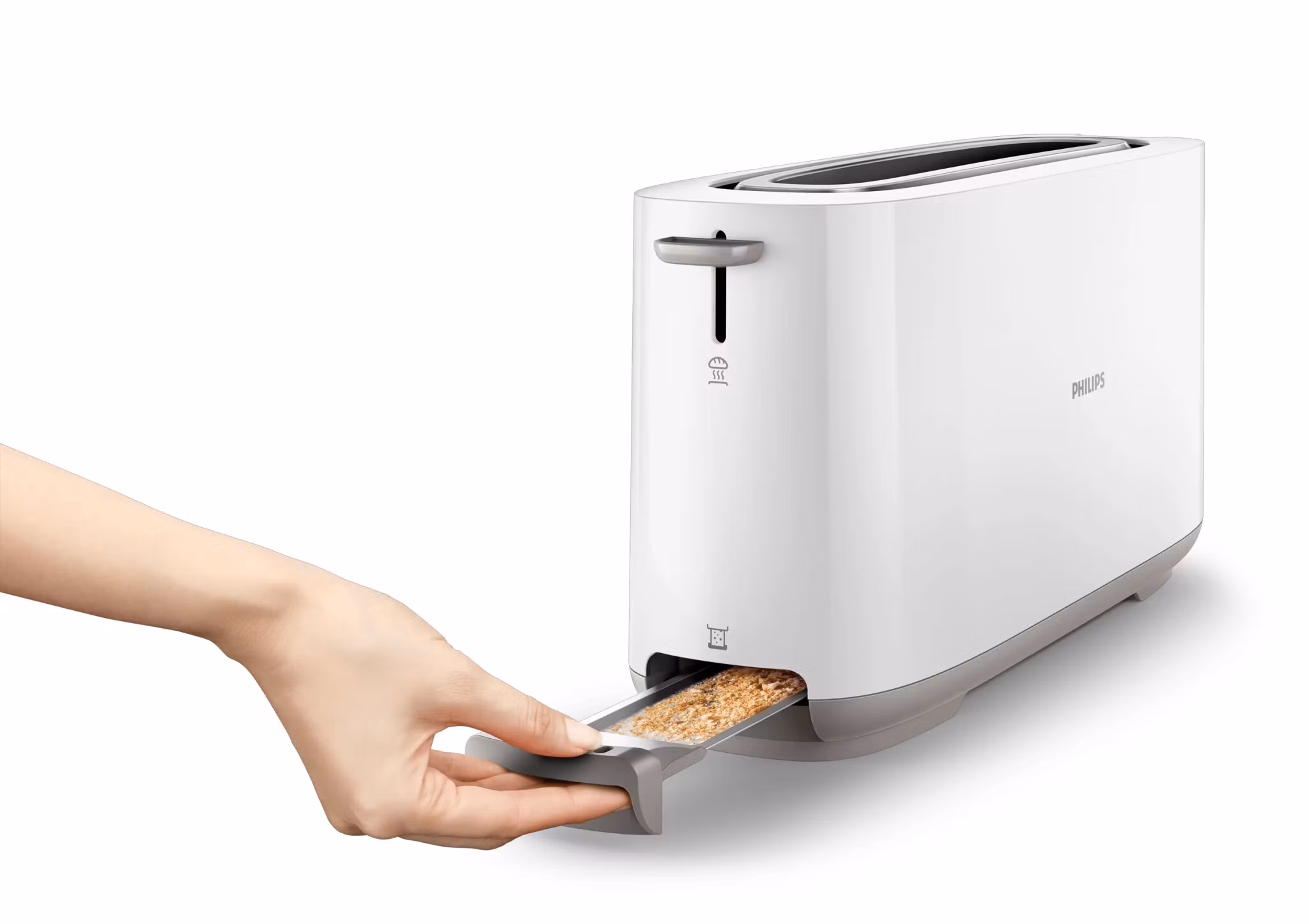 Philips Daily Collection HD2590/00 brödrost 8 rostningsnivåer 1 skiva 950 W