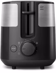 Philips Daily Collection HD2516/90 Brödrost – 2 skivor, breda fack, metall