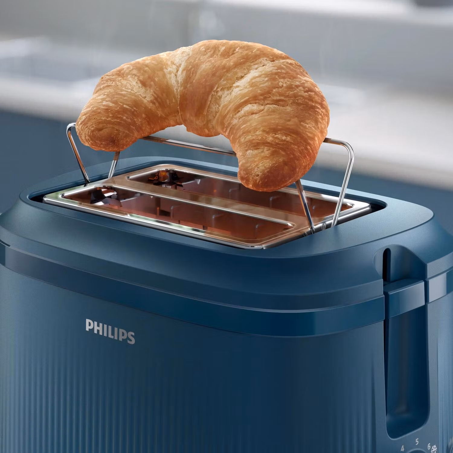 Philips 3000 series HD2511/70 brödrost 2 skivor 830 W Blå