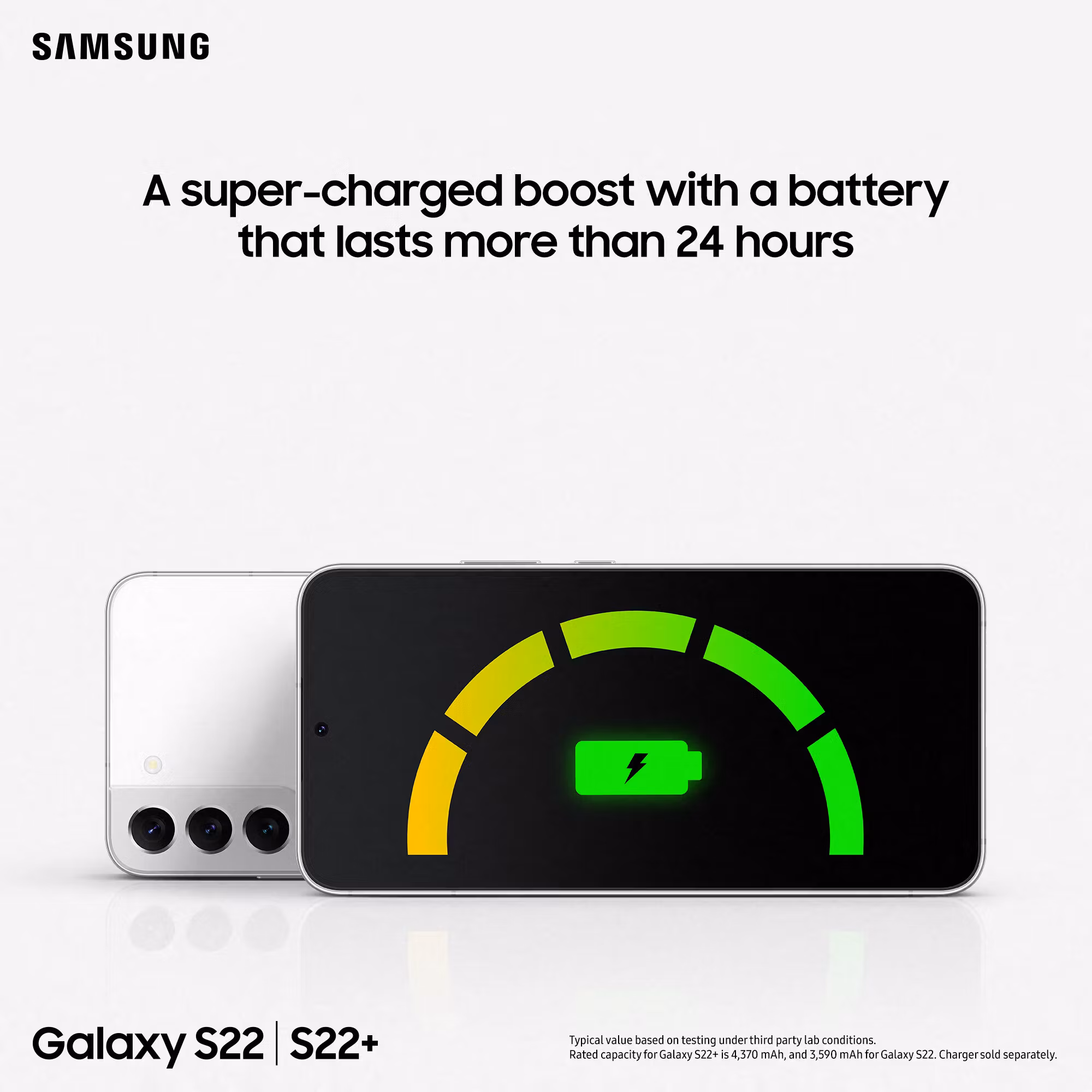 Samsung Galaxy S22 Enterprise Edition SM-S901B 15,5 cm (6,1") Dual SIM Android 12 5G USB Type-C 8 GB 128 GB 3700 mAh Black