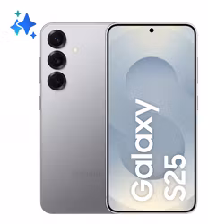 Samsung Galaxy S25 15,8 cm (6,2") Dual SIM Android 15 5G USB Type-C 12 GB 256 GB 4000 mAh Silver