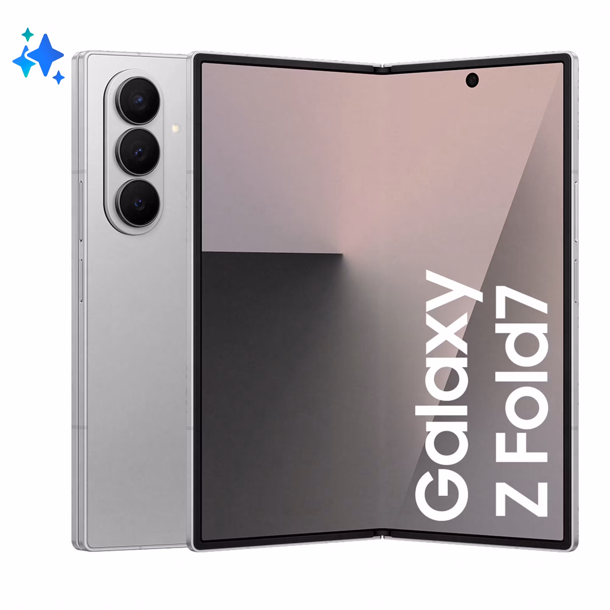 Samsung Galaxy Z Fold7 20,3 cm (8") Android 16.0 5G 12 GB 256 GB 4400 mAh Silver