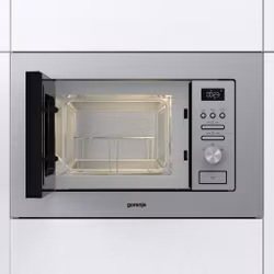 Gorenje BMI201AG1X Inbyggd kombinationsmikrovågsugn i rostfritt stål 20 L 800 W