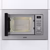 Gorenje BMI201AG1X Inbyggd kombinationsmikrovågsugn i rostfritt stål 20 L 800 W