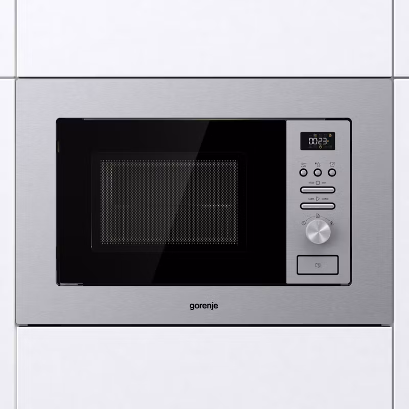 Gorenje BMI201AG1X Inbyggd kombinationsmikrovågsugn i rostfritt stål 20 L 800 W
