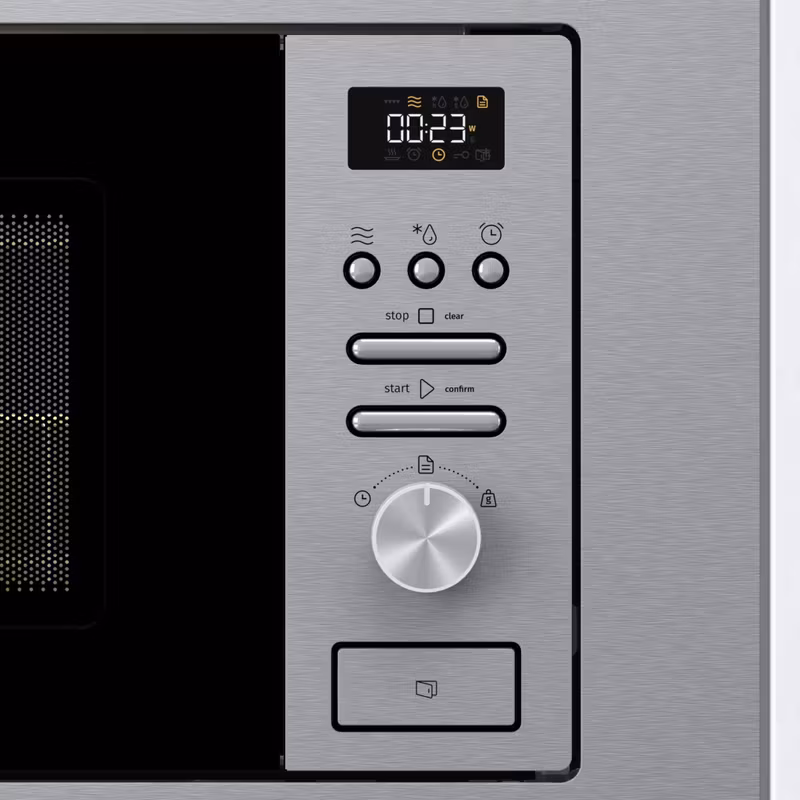 Gorenje BMI201AG1X Inbyggd kombinationsmikrovågsugn i rostfritt stål 20 L 800 W