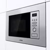 Gorenje BM201AG1X Inbyggd mikrovågsugn med grill, rostfritt stål, 20 L, 800 W