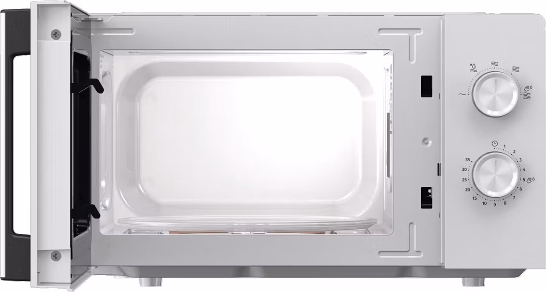 Gorenje 740248 mikrovågsugn vit solo mikrovågsugn för bänkskiva 20 L 800 W