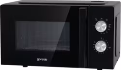 Gorenje MO20E2BH svart mikrovågsugn med grill, bänkmodell 20 L 800 W