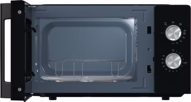 Gorenje MO20E2BH svart mikrovågsugn med grill, bänkmodell 20 L 800 W