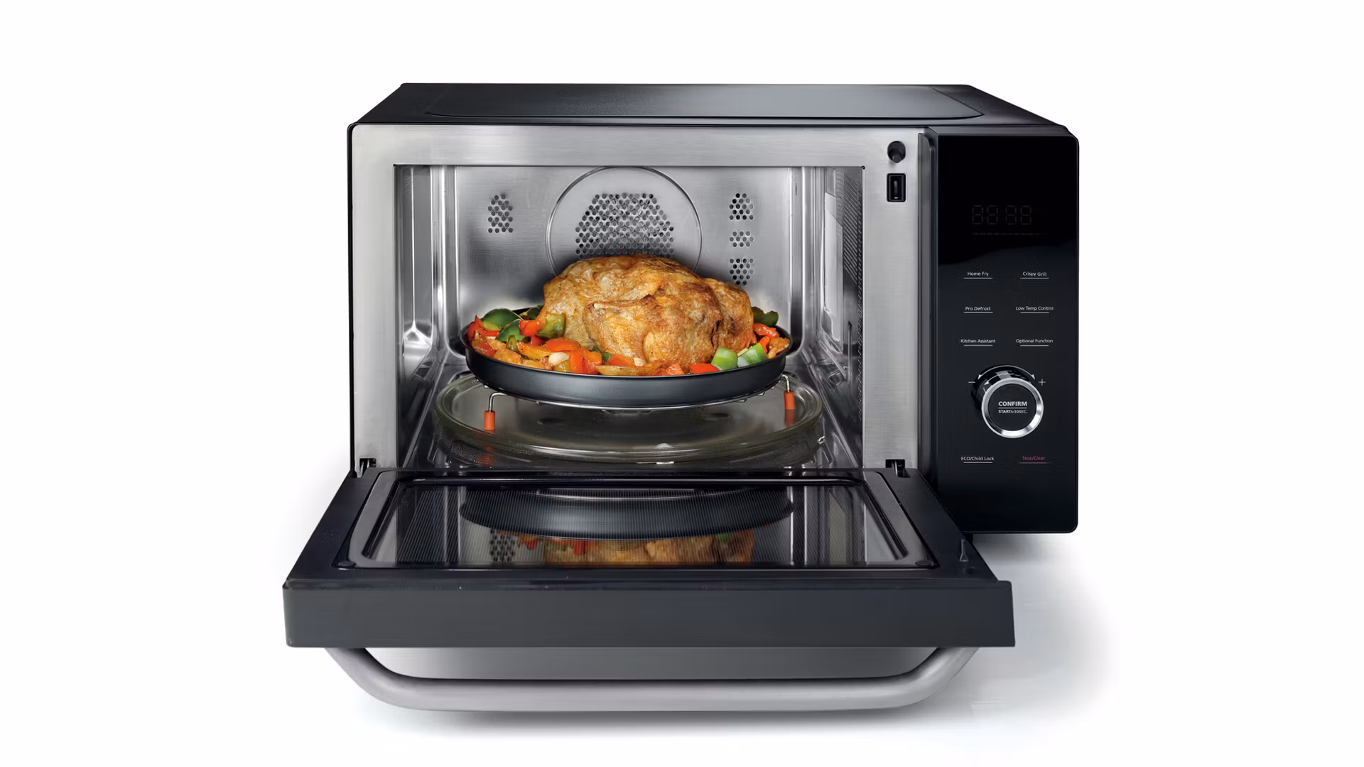 Hisense H30MOBS10HC mikrovågsugn svart kombinationsmikrovågsugn bänkmodell 30 L 1000 W