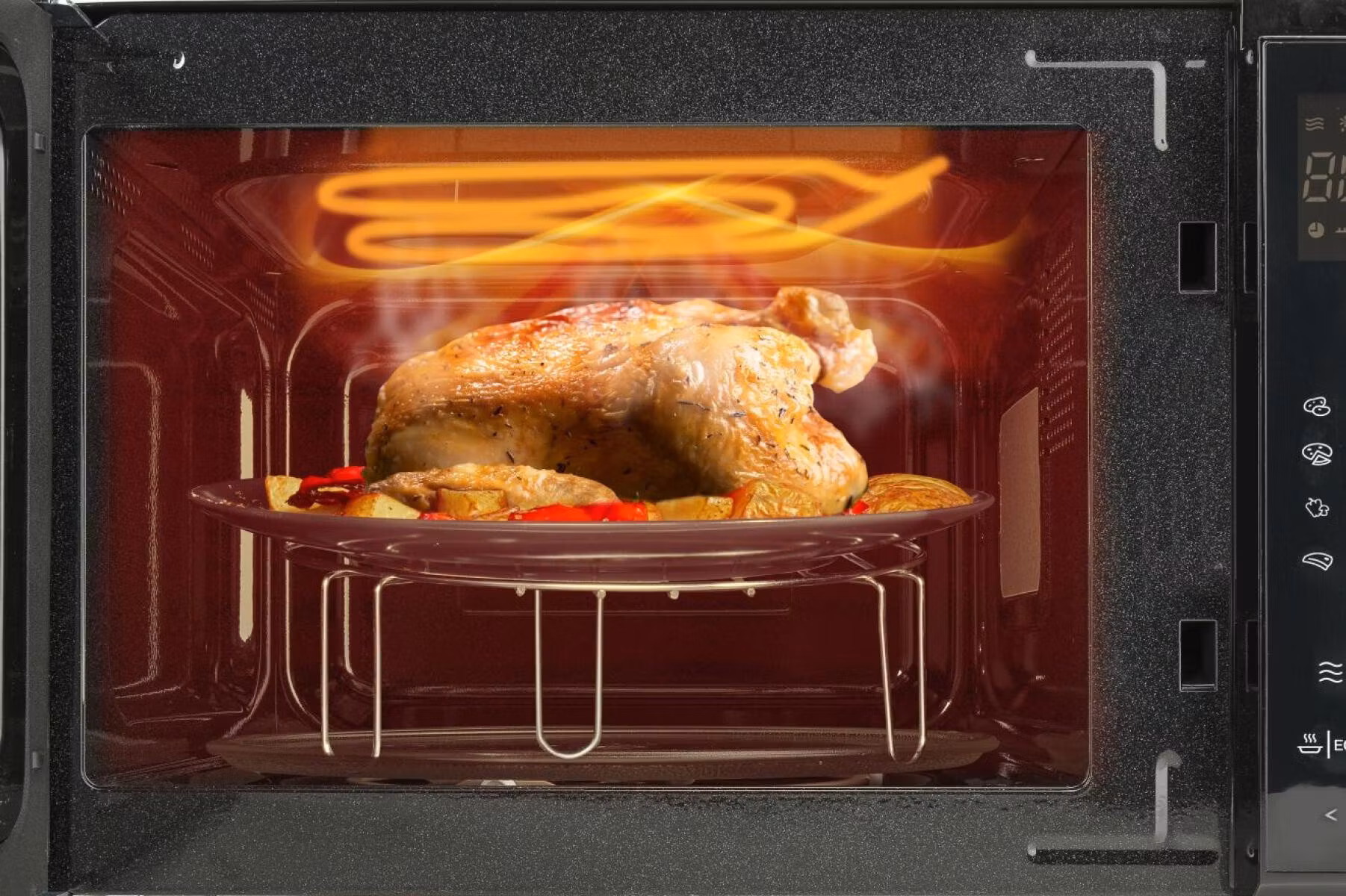 Hisense mikrovågsugn med grill H25MOBS4HGI