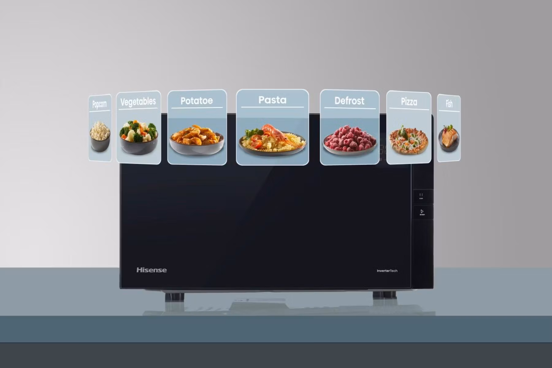 Hisense mikrovågsugn med grill H25MOBS4HGI
