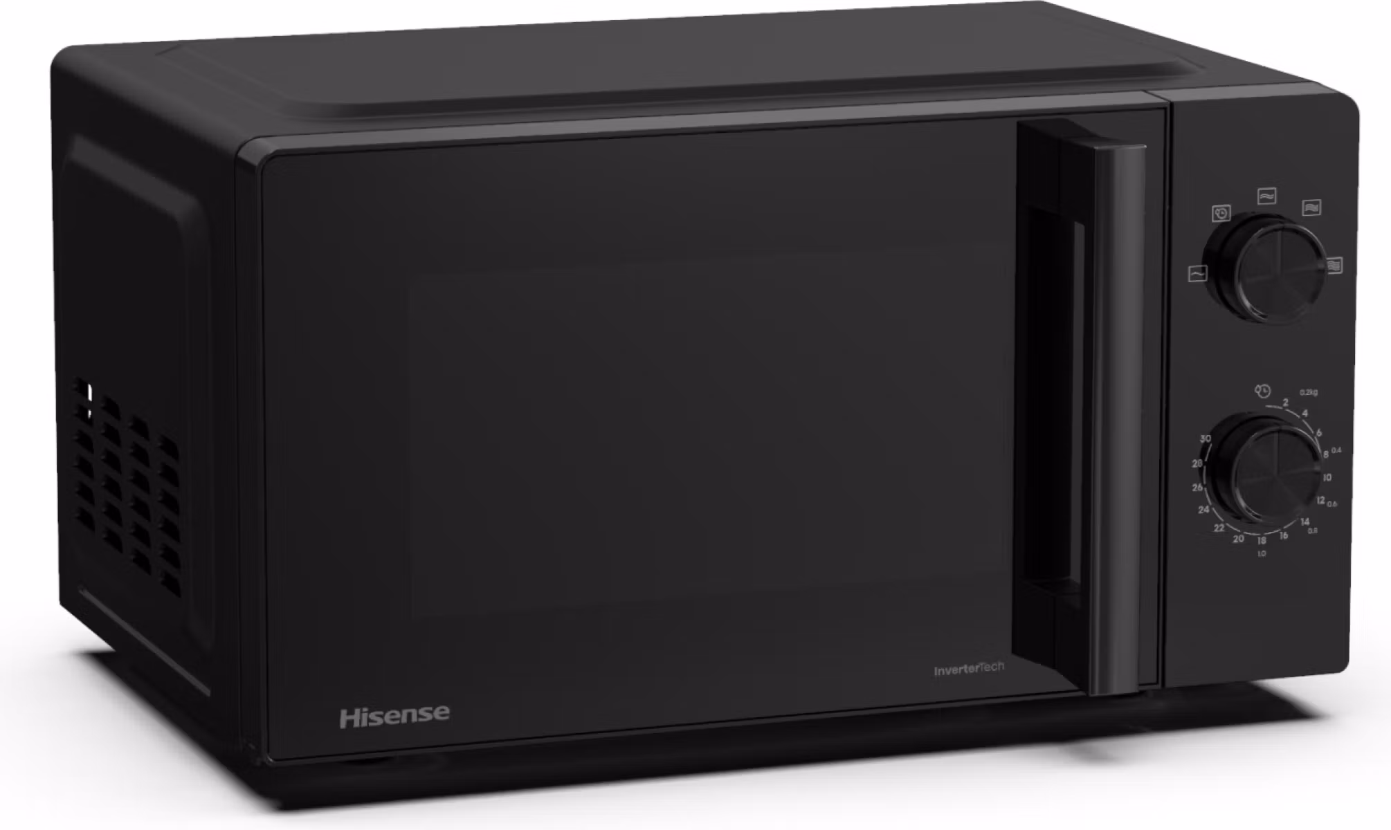 Hisense H20MOBP1HI svart solo mikrovågsugn för bänk, 20 L, 700 W