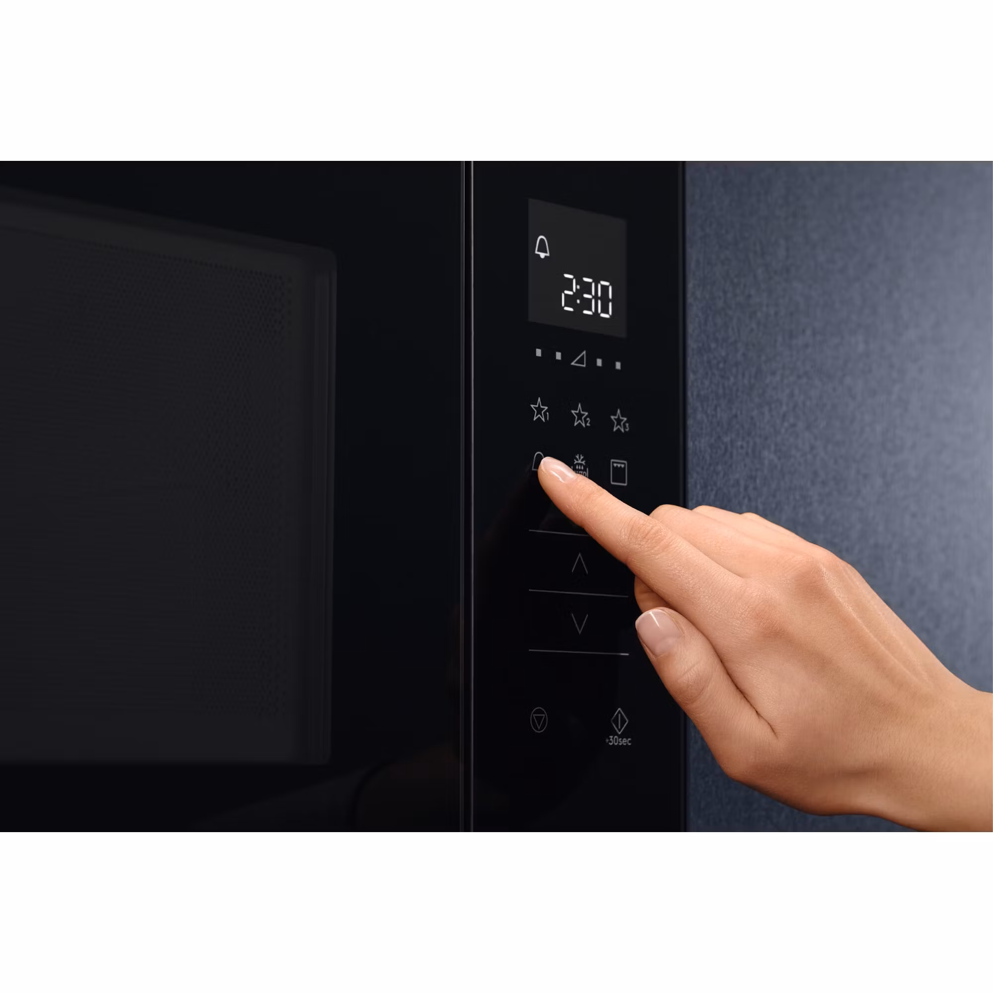 Electrolux LMS2203EMX Svart, rostfritt stål Solo-mikrovågsugn Bänkmodell 20 L 700 W