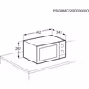 Electrolux EMZ421MMK Svart kombinationsmikrovågsugn bänkmodell 21 L 800 W