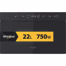 Whirlpool MBNA920B Svart inbyggd grillmikrovågsugn 22 L 750 W