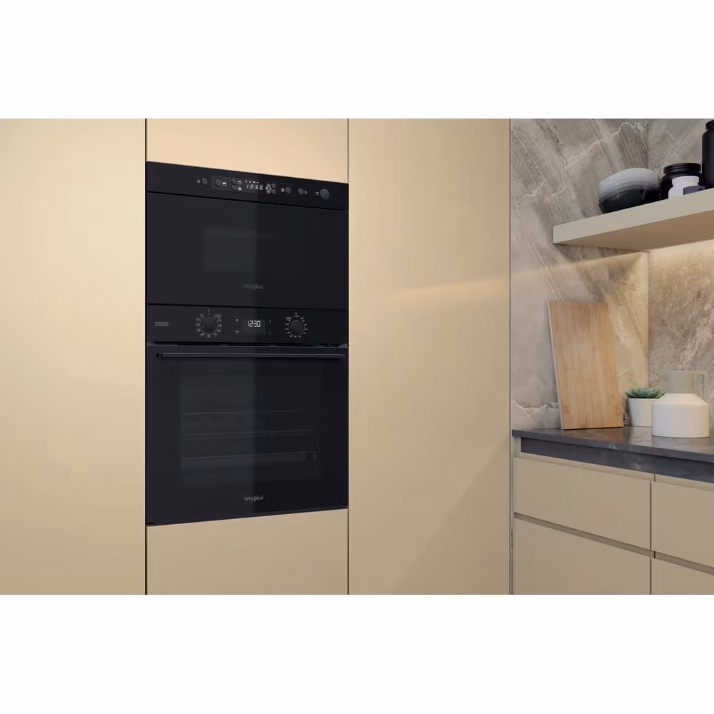 Whirlpool MBNA920B Svart inbyggd grillmikrovågsugn 22 L 750 W