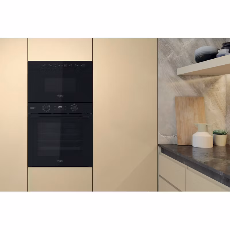 Whirlpool MBNA920B Svart inbyggd grillmikrovågsugn 22 L 750 W