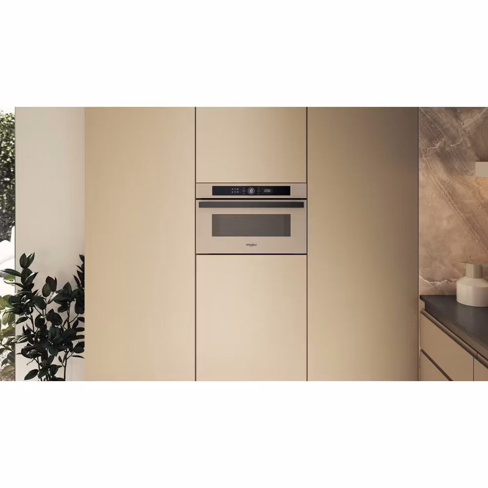 Whirlpool WMD44ME Beige inbyggd grillmikrovågsugn 31 L 1000 W
