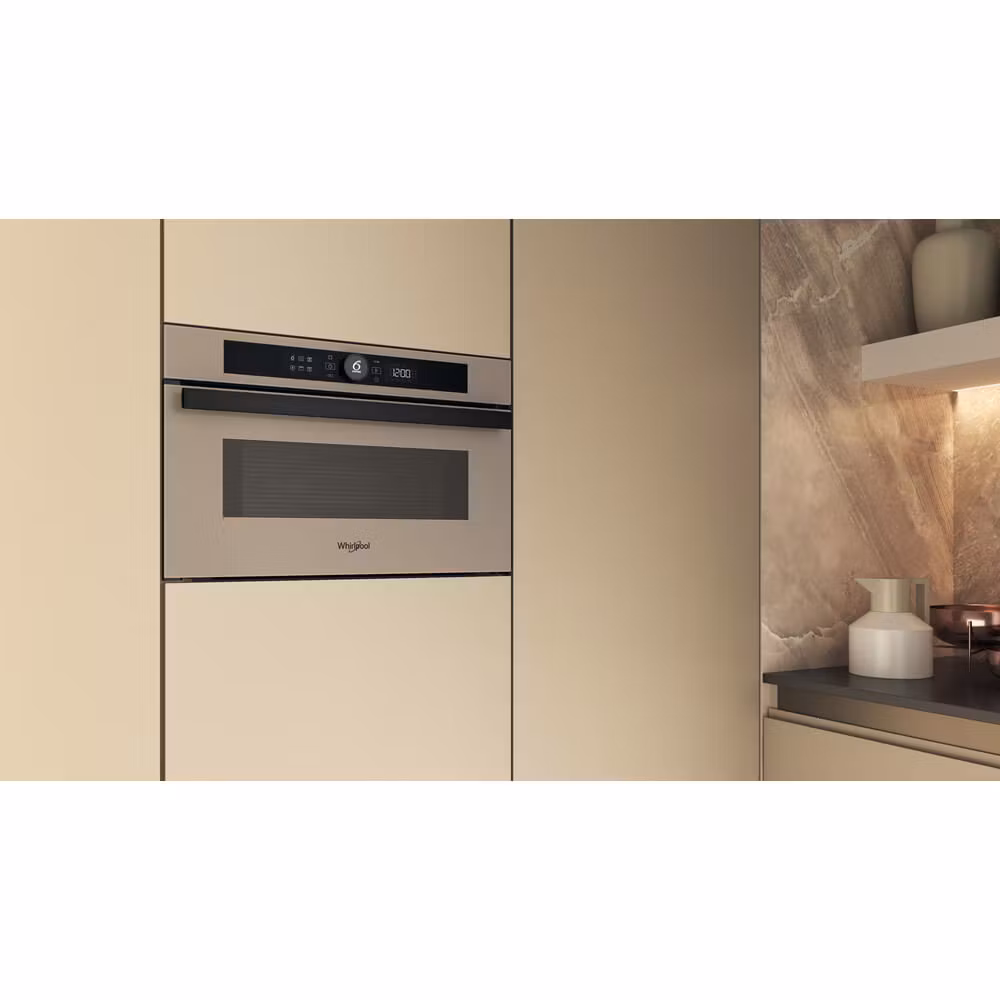 Whirlpool WMD44ME Beige inbyggd grillmikrovågsugn 31 L 1000 W