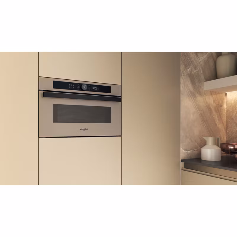Whirlpool WMD44ME Beige inbyggd grillmikrovågsugn 31 L 1000 W
