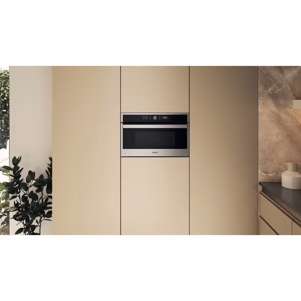 Whirlpool WMD44MX Rostfritt stål Grillmikrovågsugn Inbyggd 31 L 1000 W